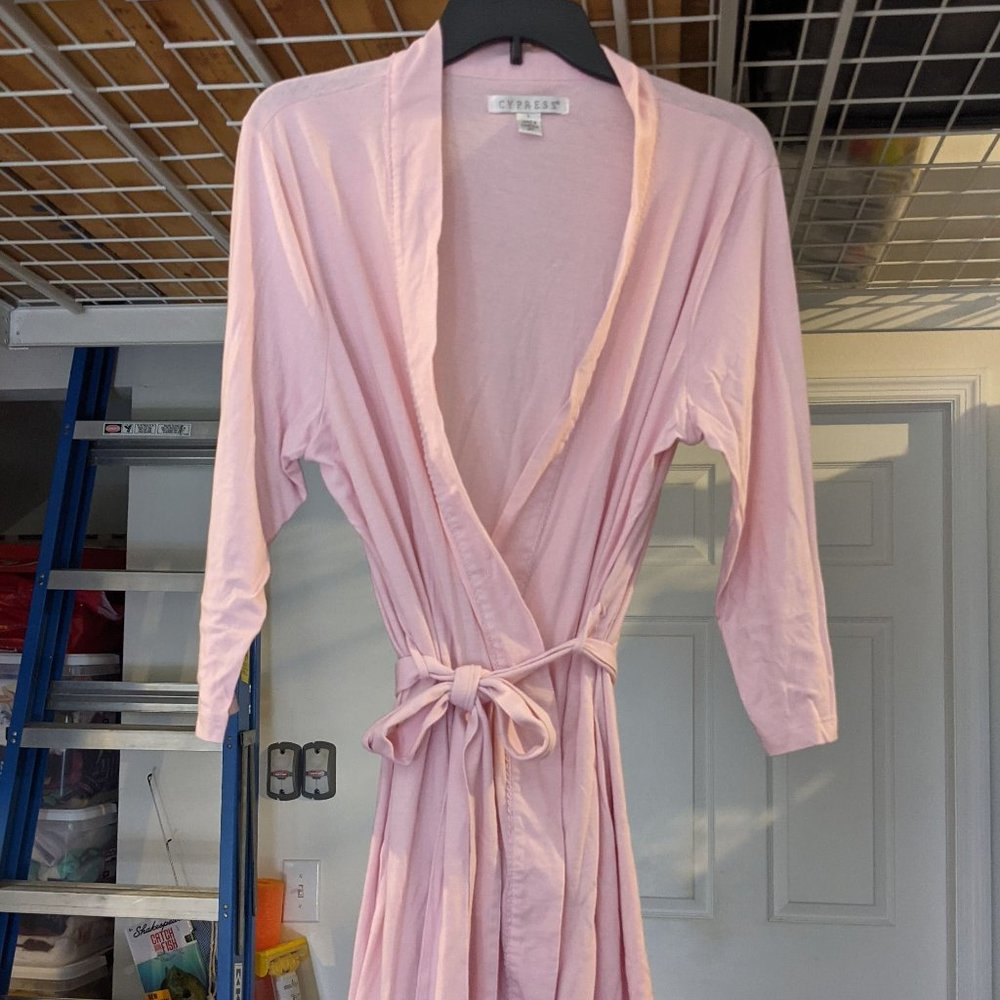 Cypress Pink Cotton Robe - Size L - Picture 2 of 15